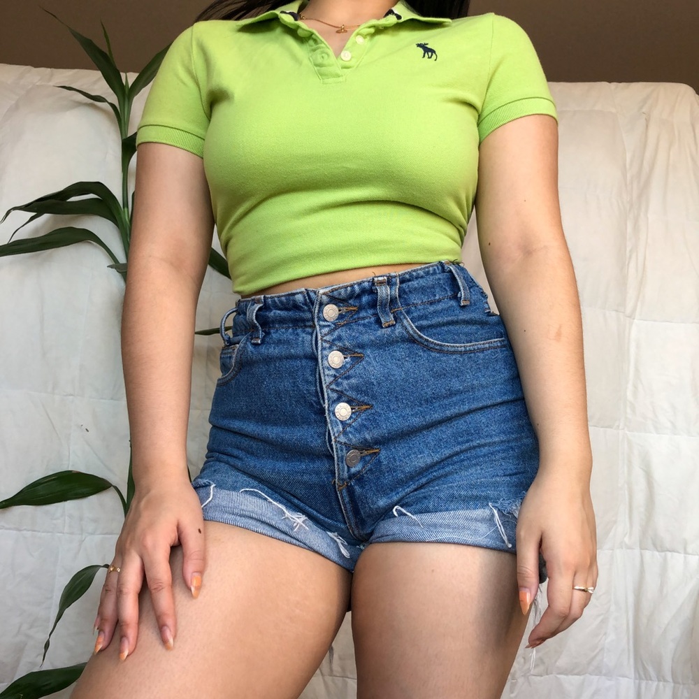 Lime Green Polo Shirt